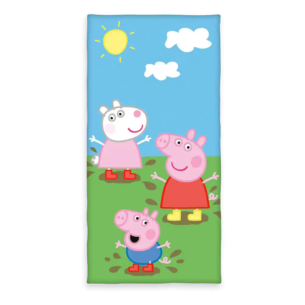 Peppa Pig velúrová osuška 75 x 150 cm produktová fotografia