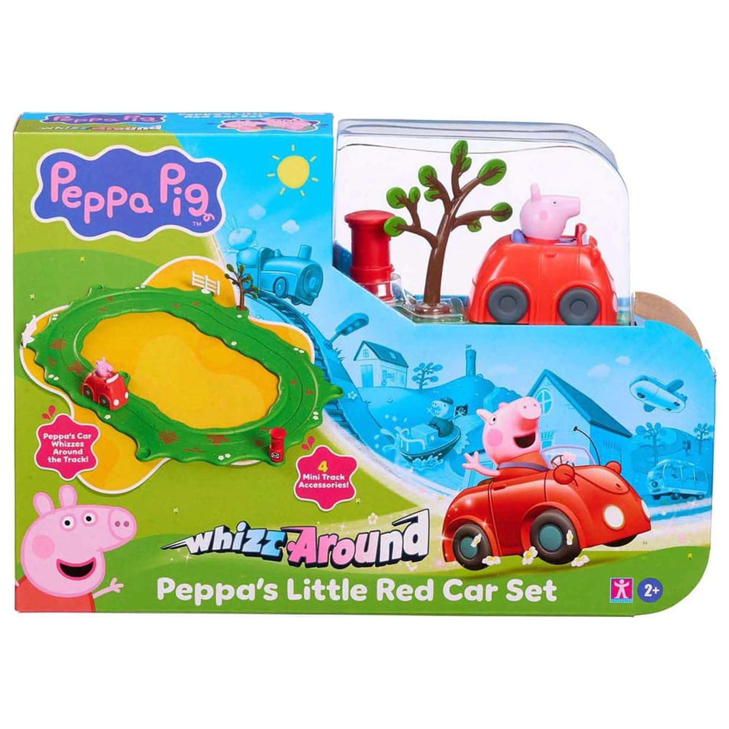 Peppa Pig Whizz Around Peppa's Little Red Car sada produktová fotografia