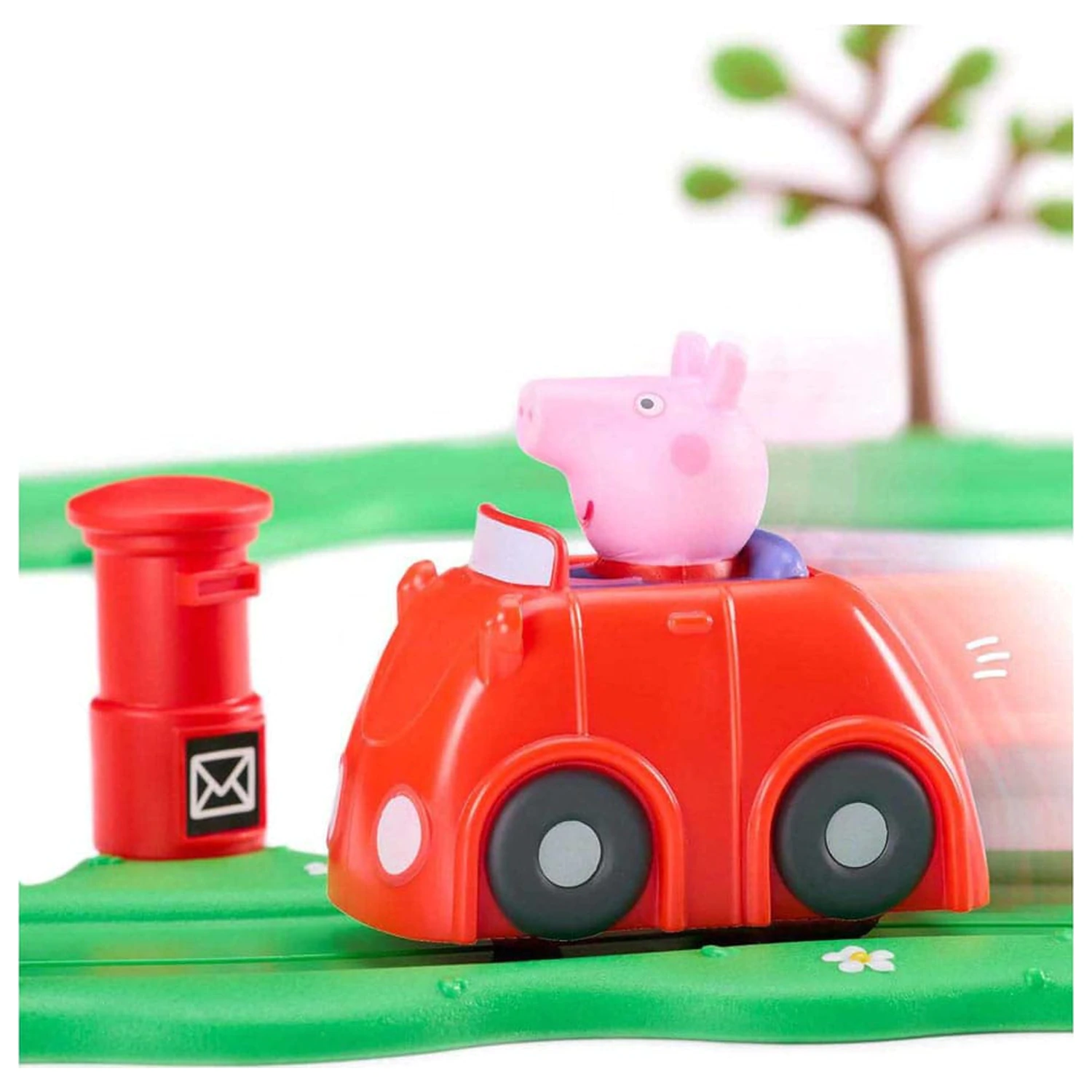 Peppa Pig Whizz Around Peppa's Little Red Car sada produktová fotografia