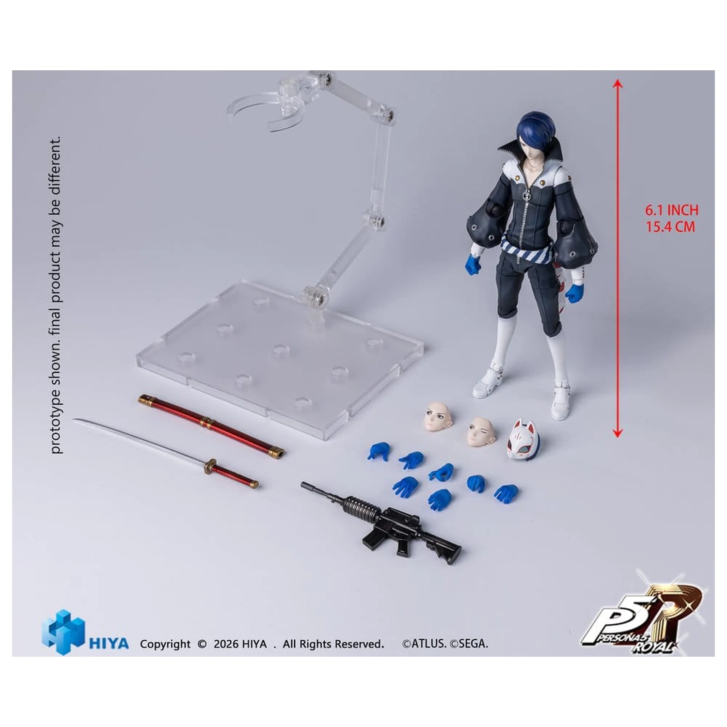 Persona 5 Royal Exquisite Basic akčná figúrka 1/12 Fox 16 cm produktová fotografia