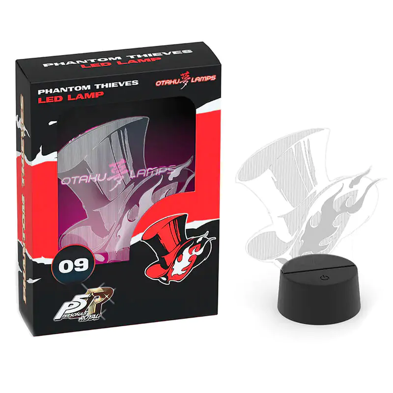 Persona 5 Royal Phantom LED lampa 20 cm produktová fotografia