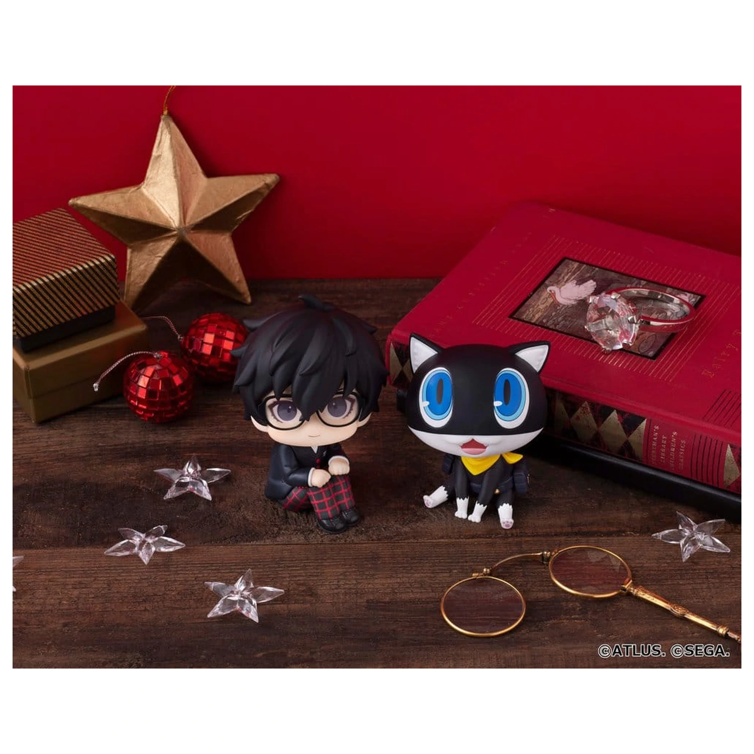 Persona 5 the Royal Look Up PVC Figúrky 2-balenie Hero & Morgana 11 cm (s darčekom) produktová fotografia