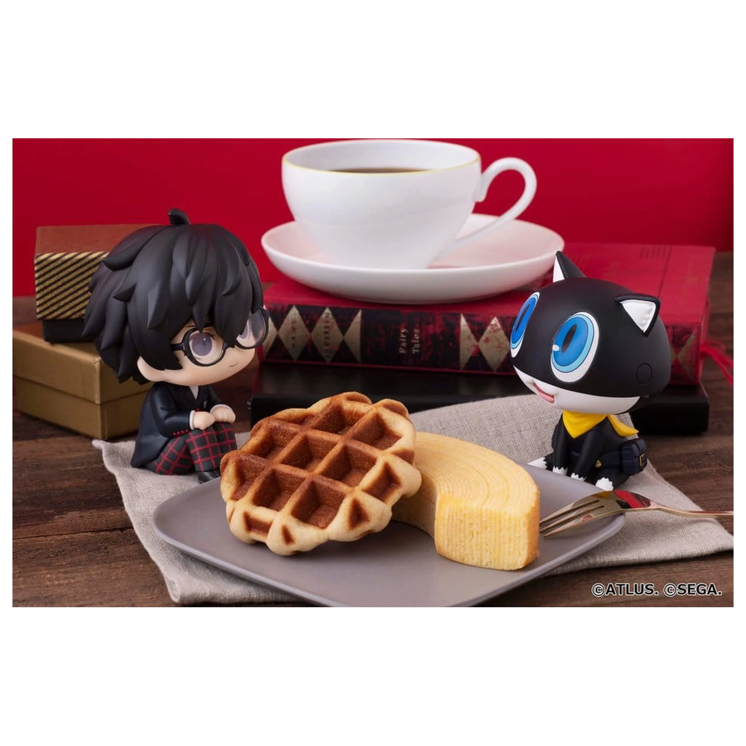 Persona 5 the Royal Look Up PVC Figúrky 2-balenie Hero & Morgana 11 cm (s darčekom) produktová fotografia
