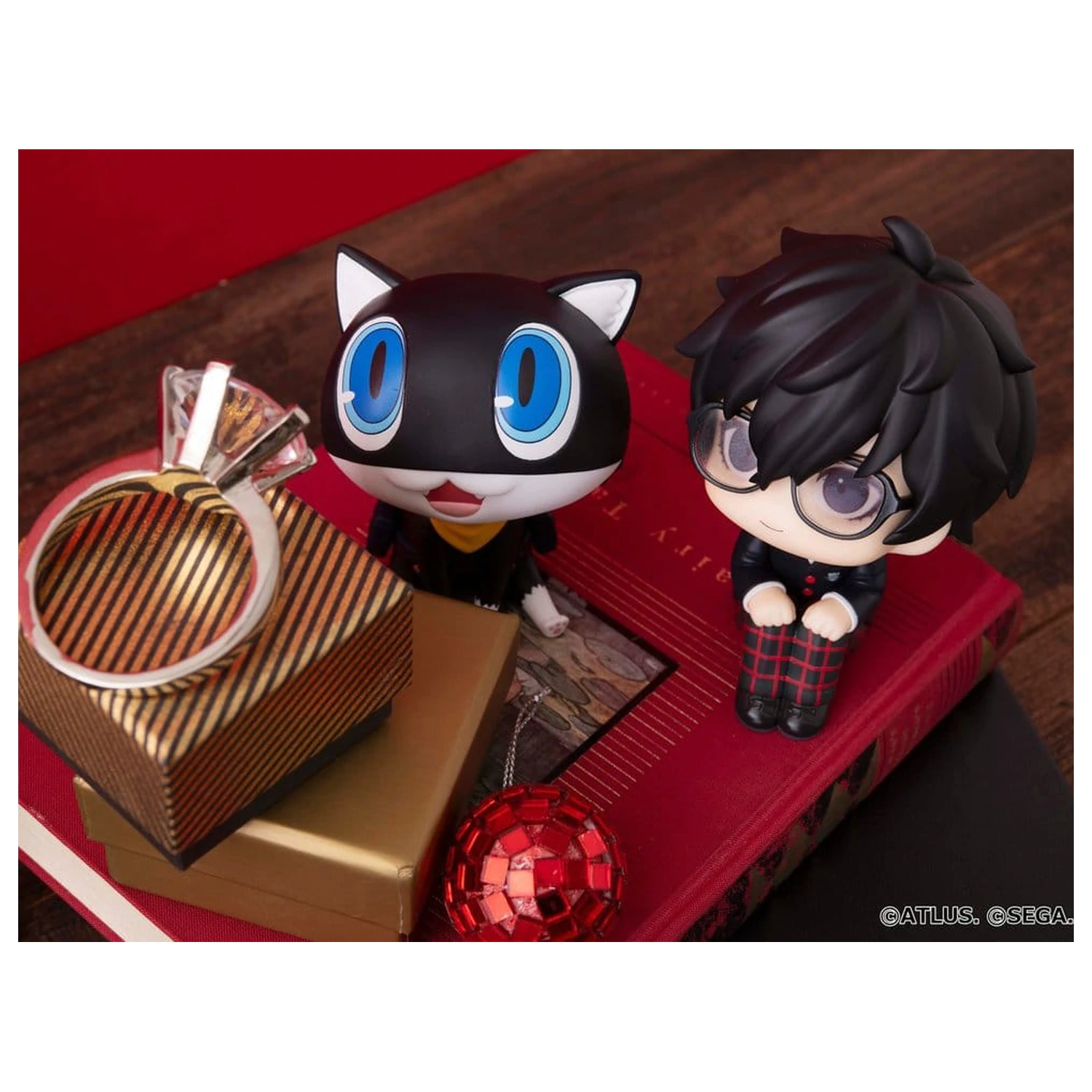 Persona 5 the Royal Look Up PVC Figúrky 2-balenie Hero & Morgana 11 cm (s darčekom) produktová fotografia