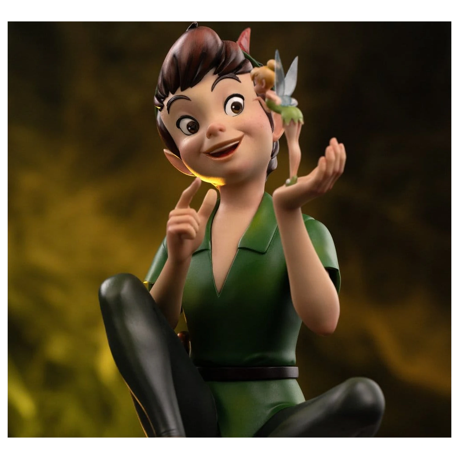 Peter Pan (1953) Art Scale Socha 1/10 Peter Pan & Tinkerbell 23 cm produktová fotografia