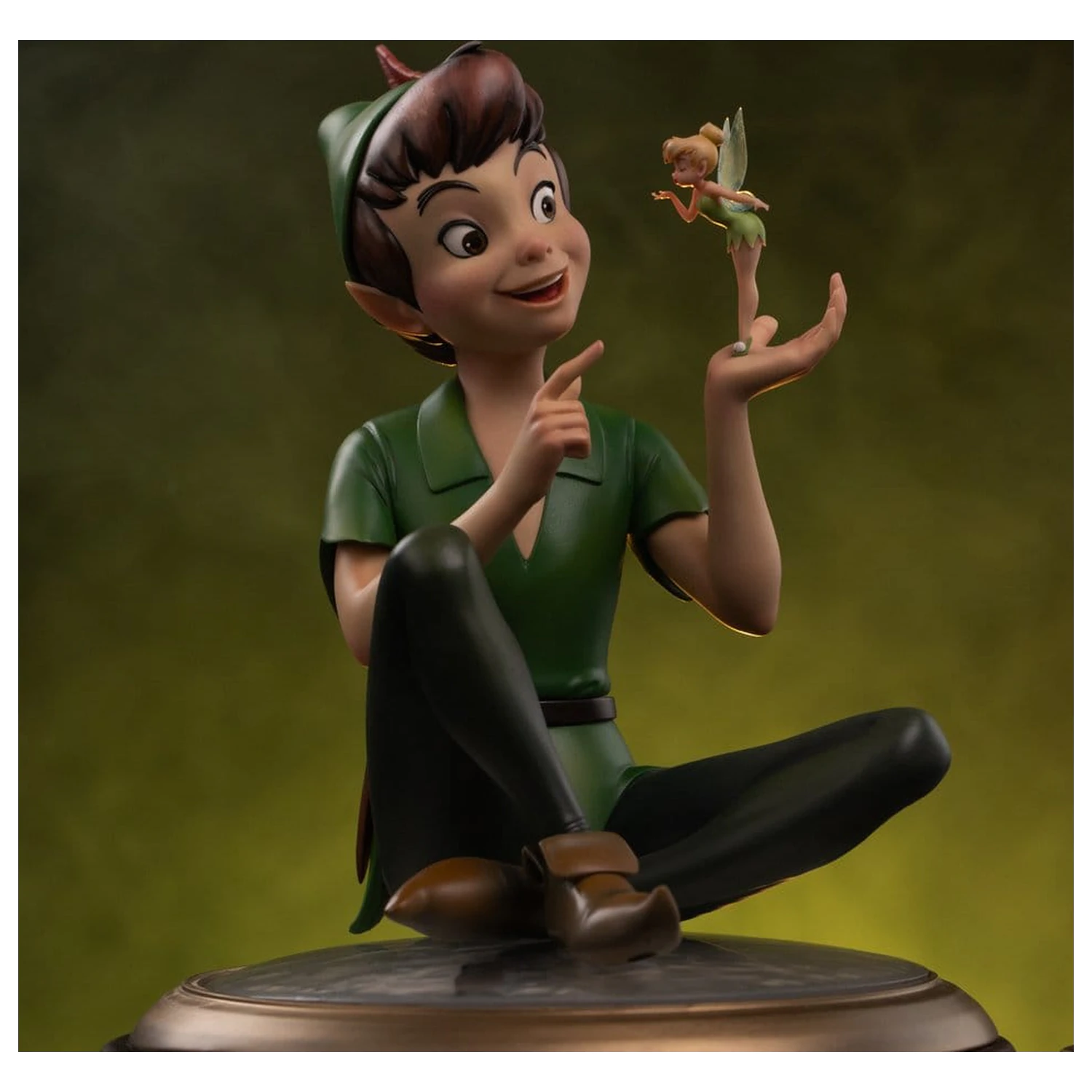 Peter Pan (1953) Art Scale Socha 1/10 Peter Pan & Tinkerbell 23 cm produktová fotografia