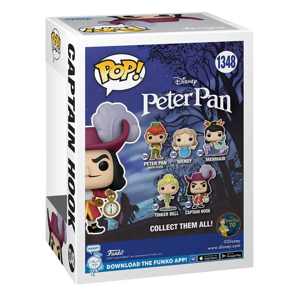 Peter Pan 70th Anniversary POP! Disney Vinyl Figurka Hook 9 cm termékfotó