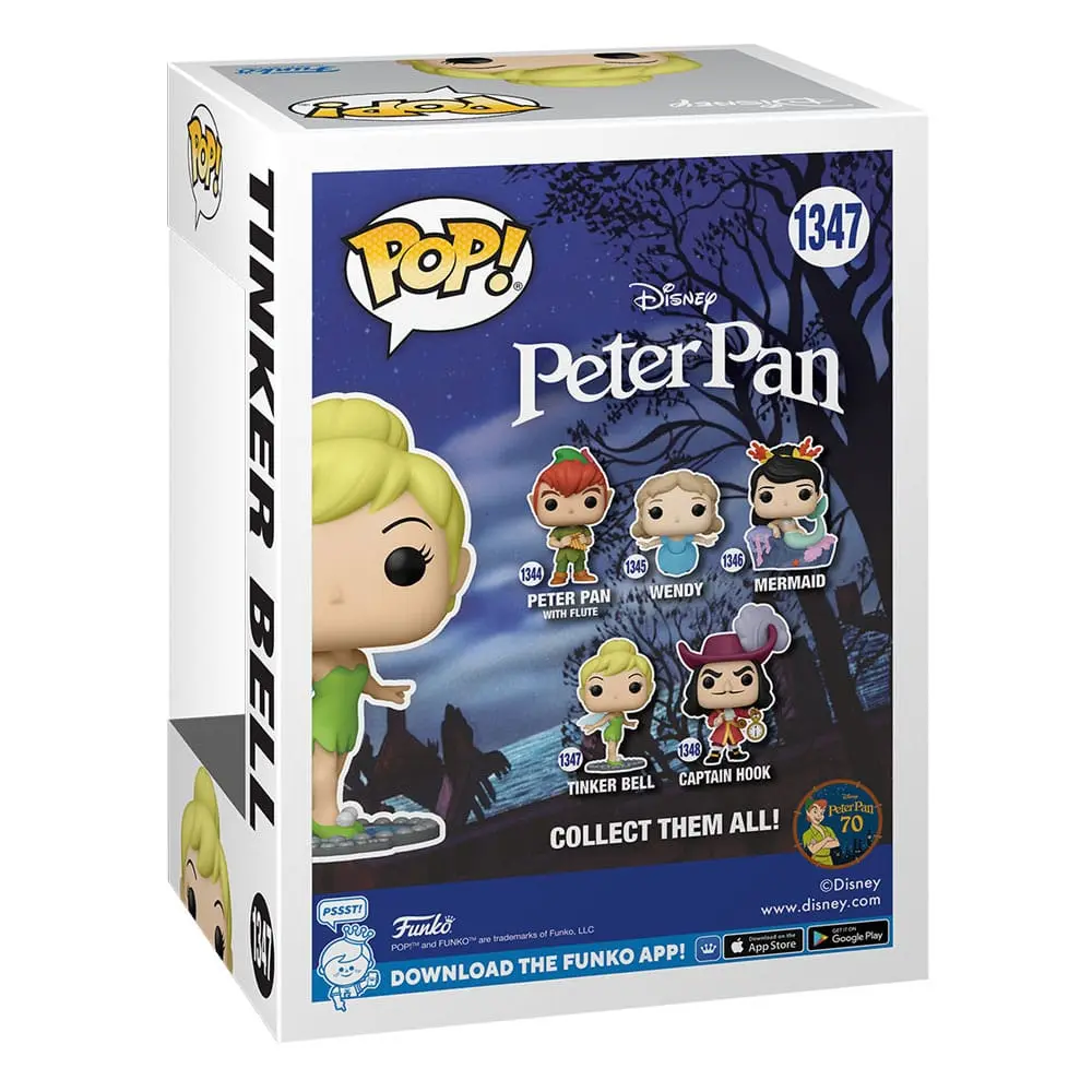 Peter Pan 70. výročie POP! Disney Vinyl figúrka Tink on mirror 9 cm termékfotó