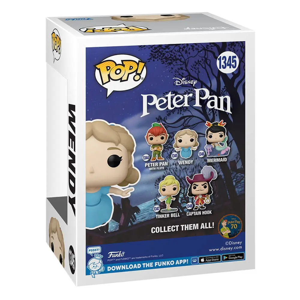 Peter Pan 70th Anniversary POP! Disney Vinyl figúrka Wendy 9 cm termékfotó