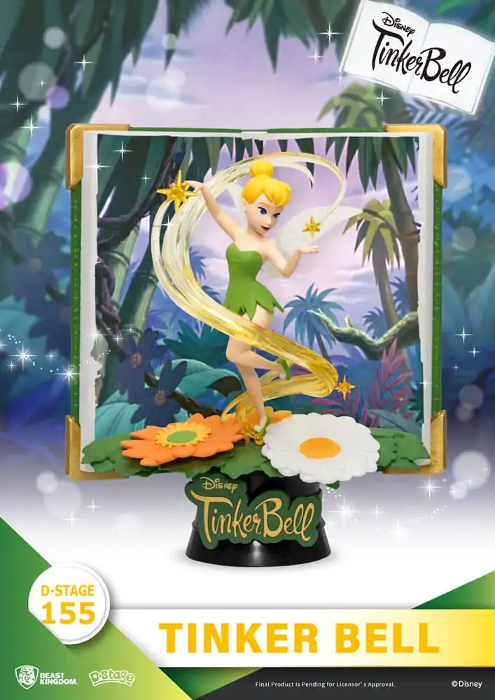 Peter Pan Book Series D-Stage PVC Diorama Tinker Bell 15 cm produktová fotografia