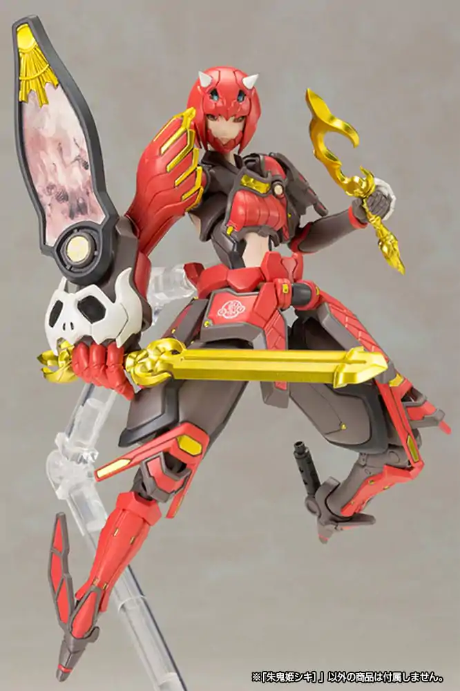 Phantasy Star Online 2 Plastová stavebnica modelu 1/12 Vermilion Guardian Shiki 15 cm produktová fotografia