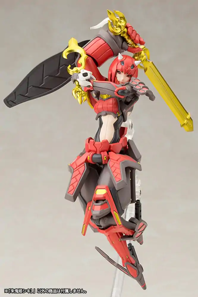 Phantasy Star Online 2 Plastová stavebnica modelu 1/12 Vermilion Guardian Shiki 15 cm produktová fotografia