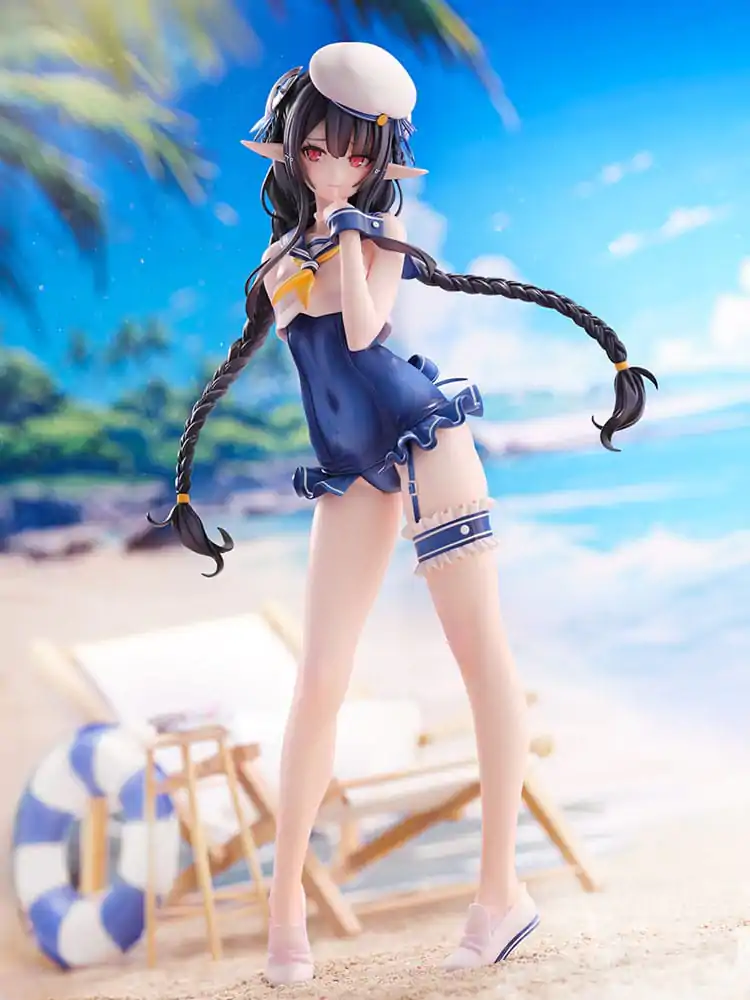 Phantasy Star Online 2 PVC socha 1/7 Es Blue Sea Annette - Summer Vacation 25 cm produktová fotografia