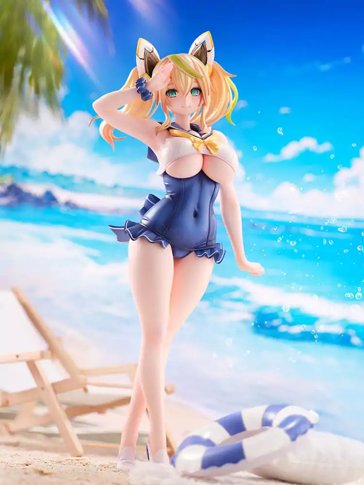 Phantasy Star Online 2 PVC Socha 1/7 Es Cool Breeze Gene - Letná dovolenka 26 cm produktová fotografia