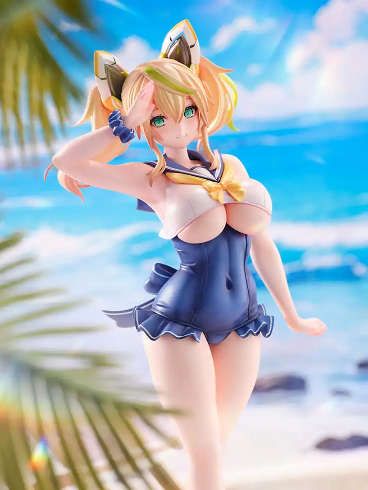 Phantasy Star Online 2 PVC Socha 1/7 Es Cool Breeze Gene - Letná dovolenka 26 cm produktová fotografia