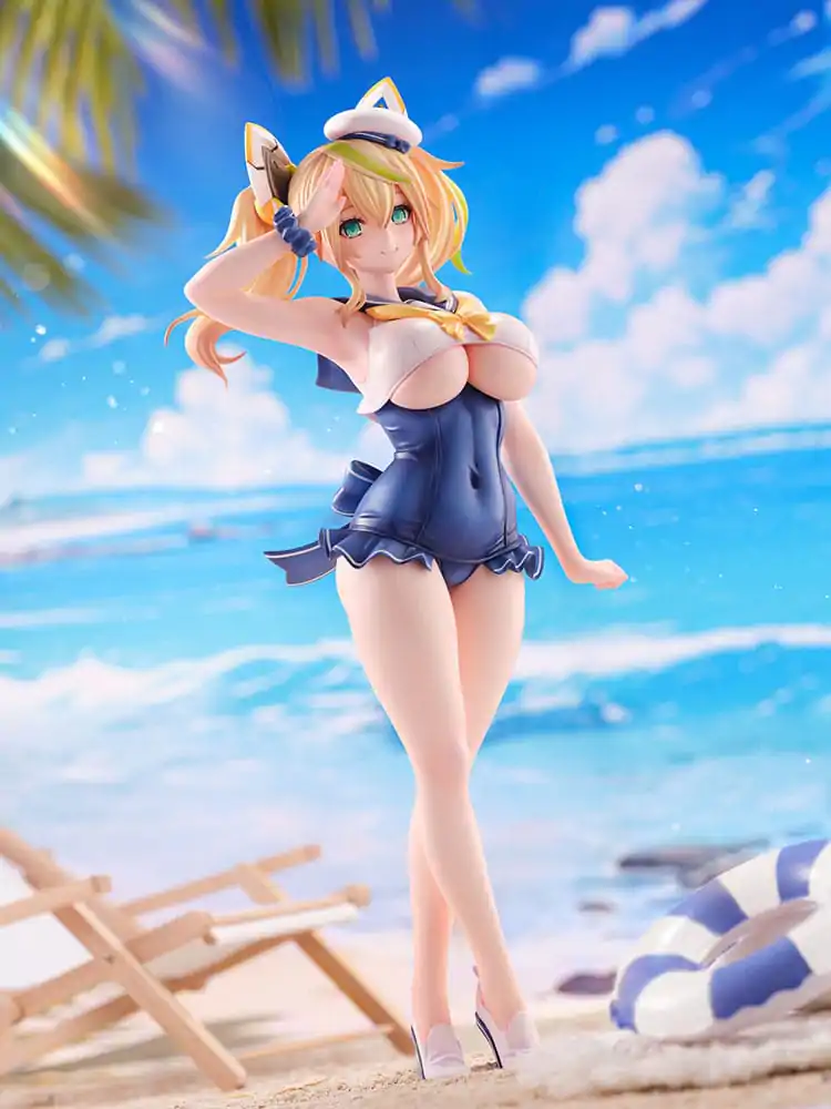 Phantasy Star Online 2 PVC Socha 1/7 Es Cool Breeze Gene - Letná dovolenka 26 cm produktová fotografia