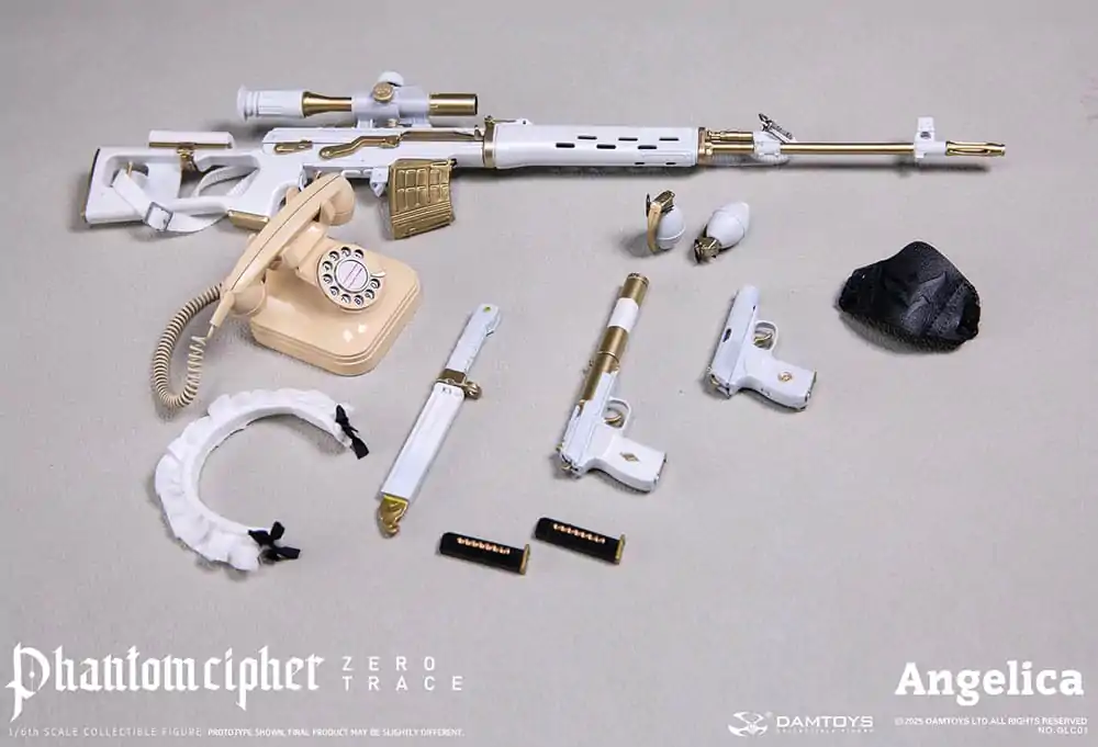 Phantom Cipher: Zero Trace Akčná figúrka 1/6 Angelica 30 cm produktová fotografia