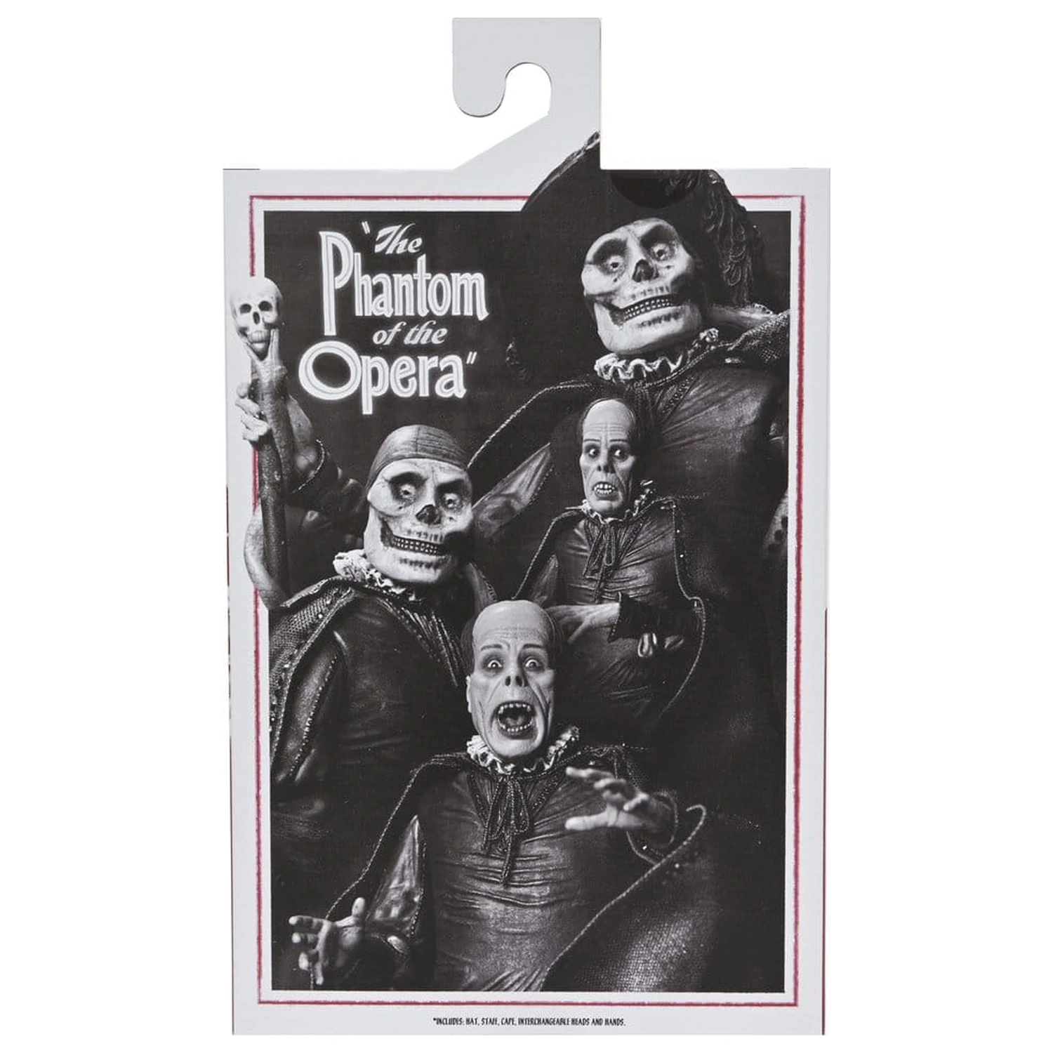 Phantom of the Opera (1925) Ultimate akčná figúrka Masque of the Red Death (B&W) 18 cm produktová fotografia