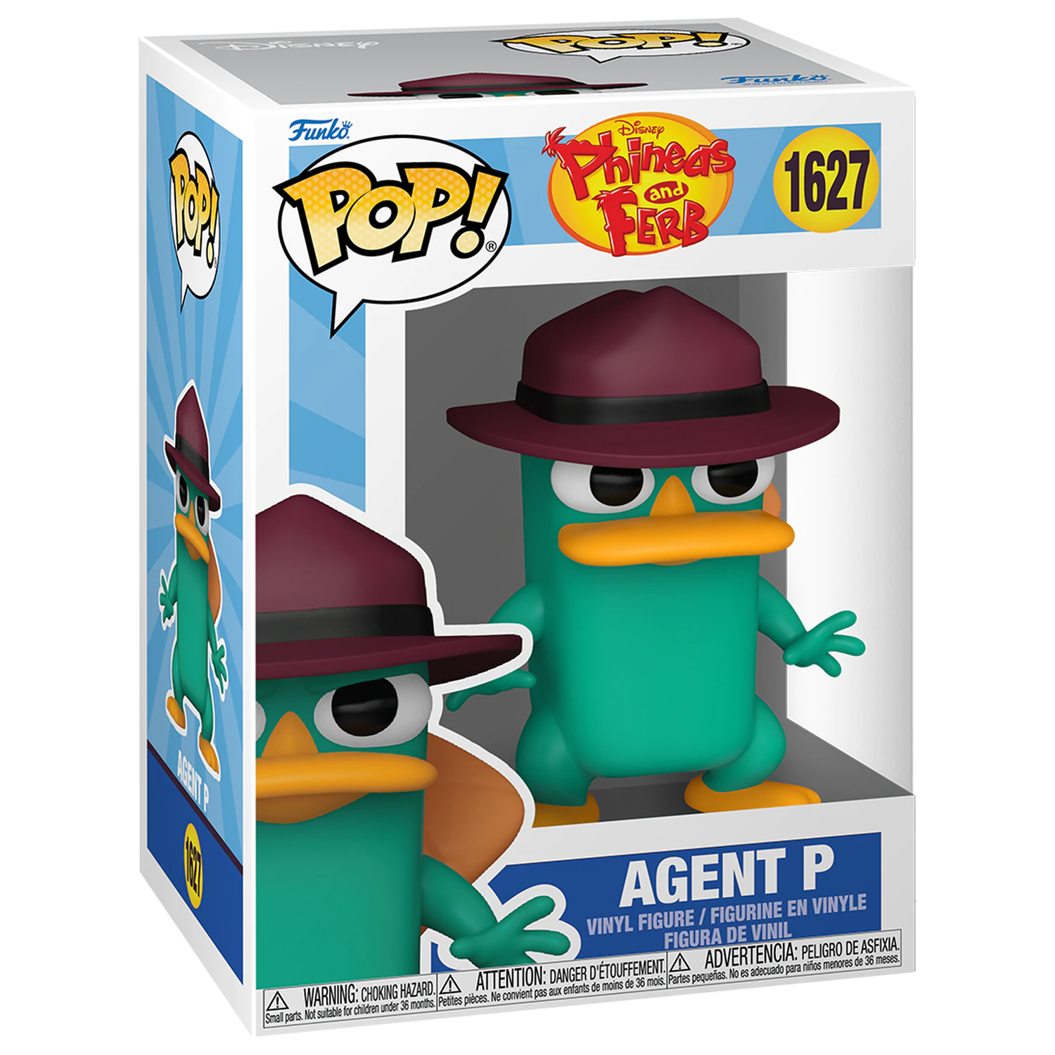 Phineas and Ferb Funko POP! Disney Vinyl Figúrka Agent Perry 9 cm produktová fotografia