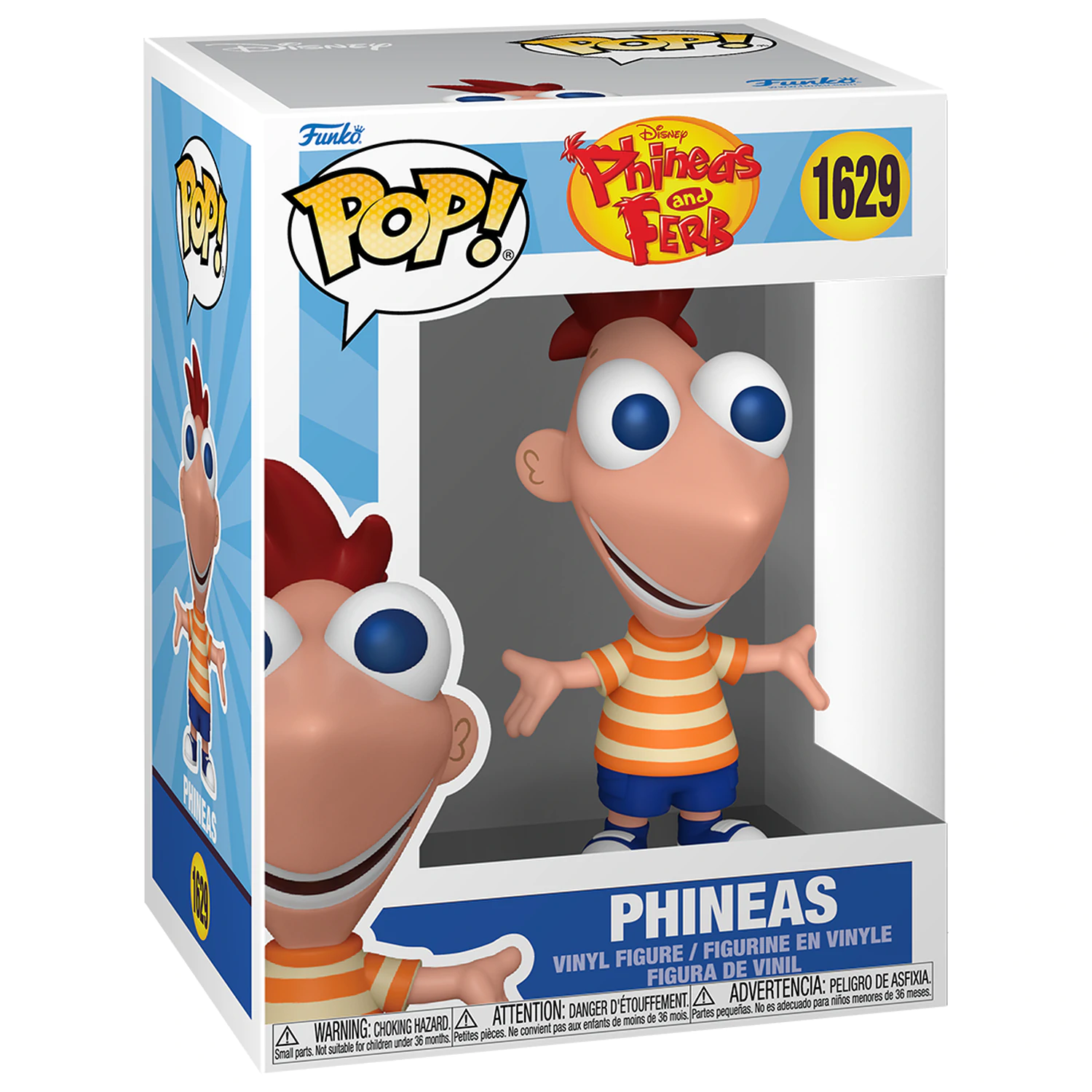 Phineas and Ferb Funko POP! Disney Vinyl Figúrka Phineas 9 cm produktová fotografia