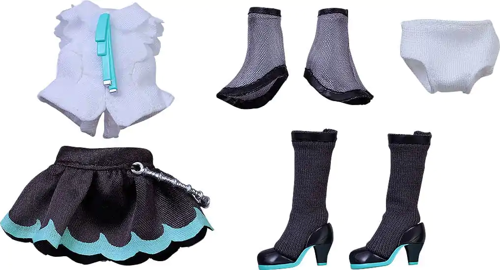 Piapro Characters Nendoroid Príslušenstvo pre Nendoroid Doll figúrky Set oblečenia: Snow Miku Yukiiro Pop Ver. produktová fotografia