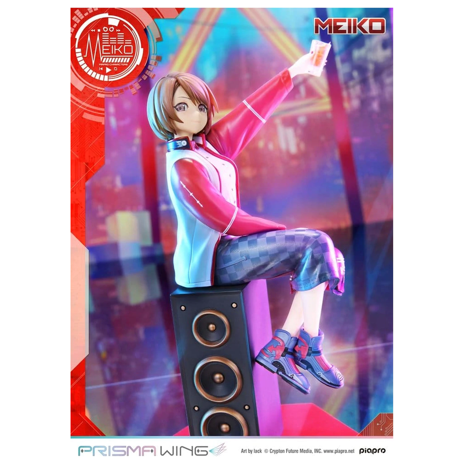 Piapro Characters Prisma Wing socha 1/7 Meiko Illustration by lack 21 cm produktová fotografia