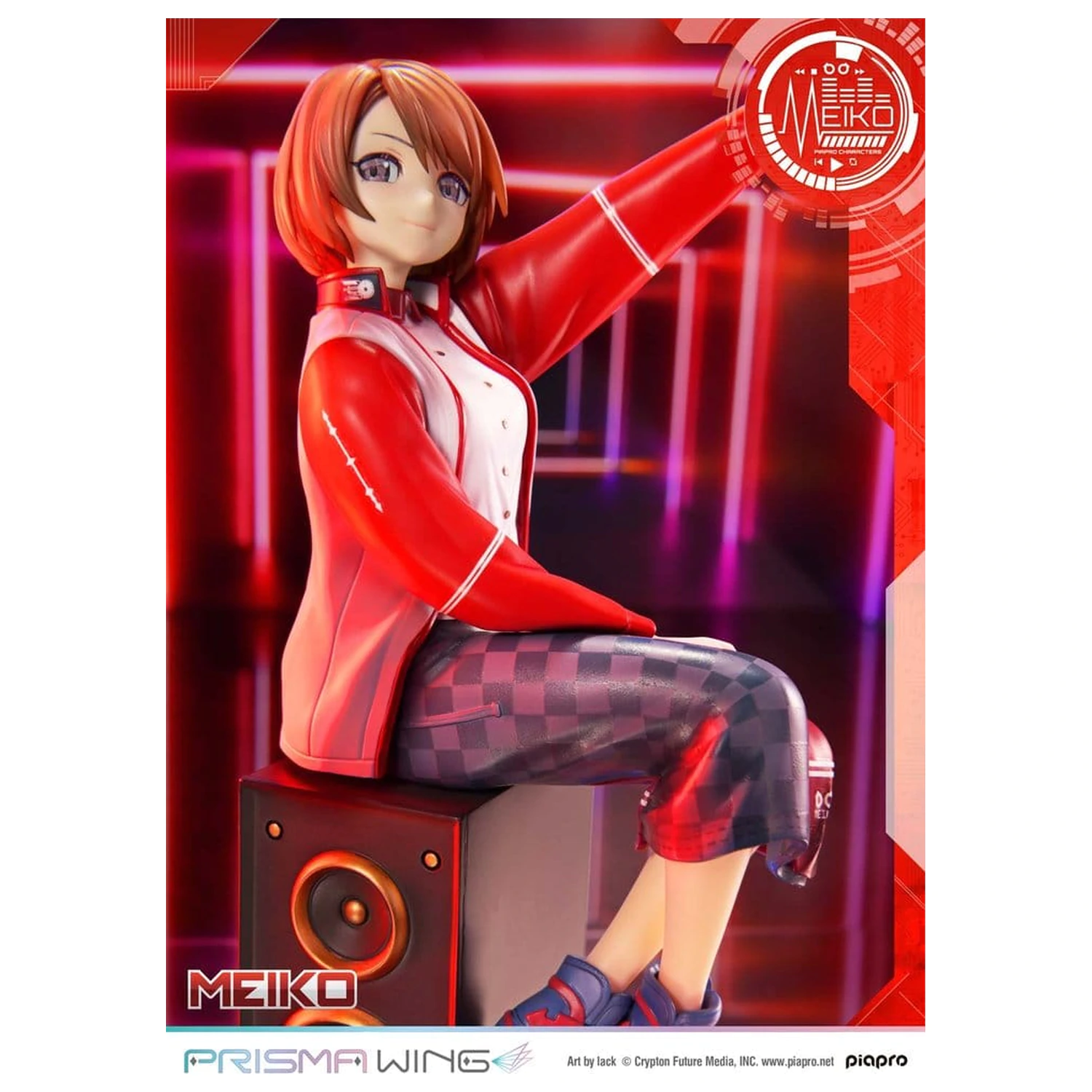 Piapro Characters Prisma Wing socha 1/7 Meiko Illustration by lack 21 cm produktová fotografia