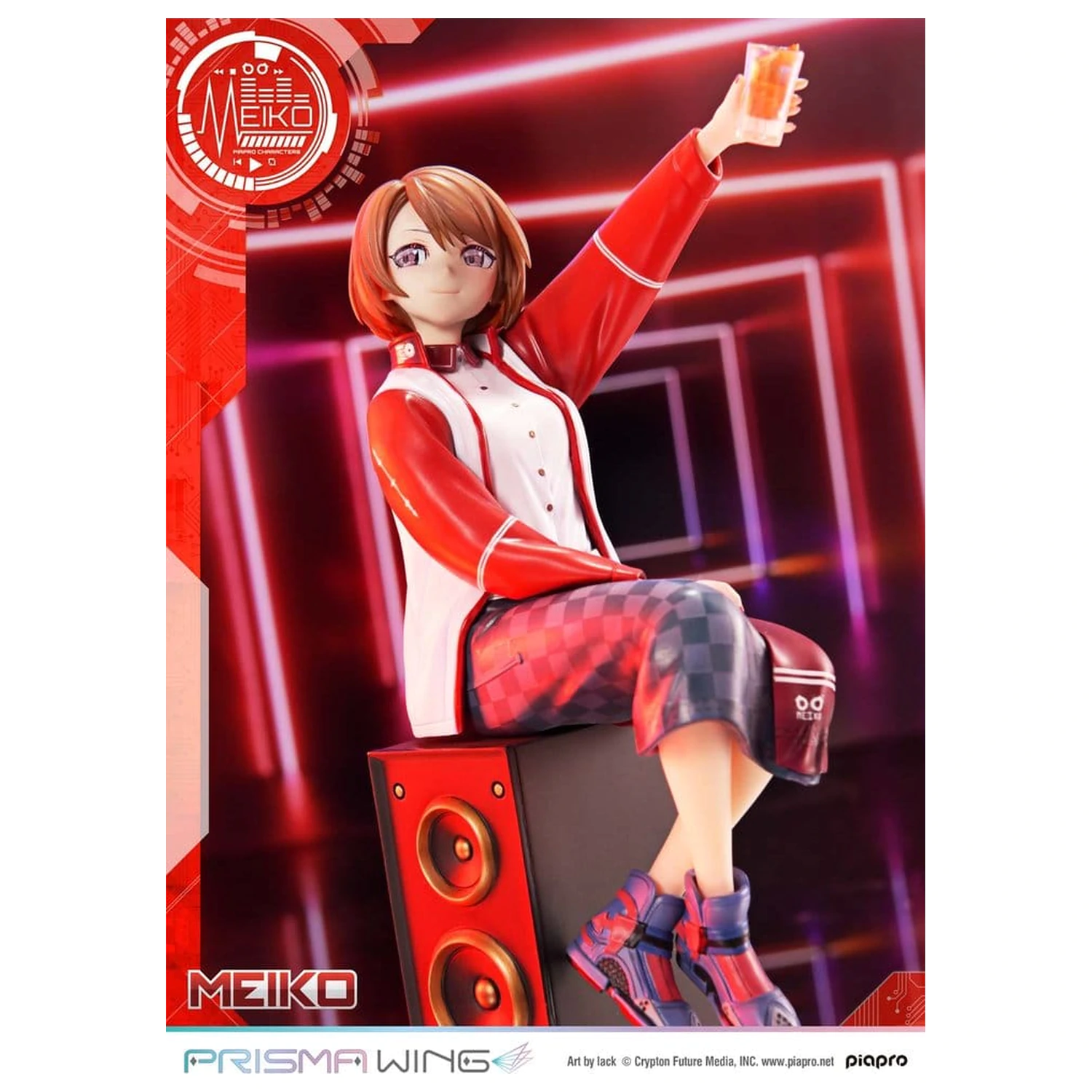 Piapro Characters Prisma Wing socha 1/7 Meiko Illustration by lack 21 cm produktová fotografia