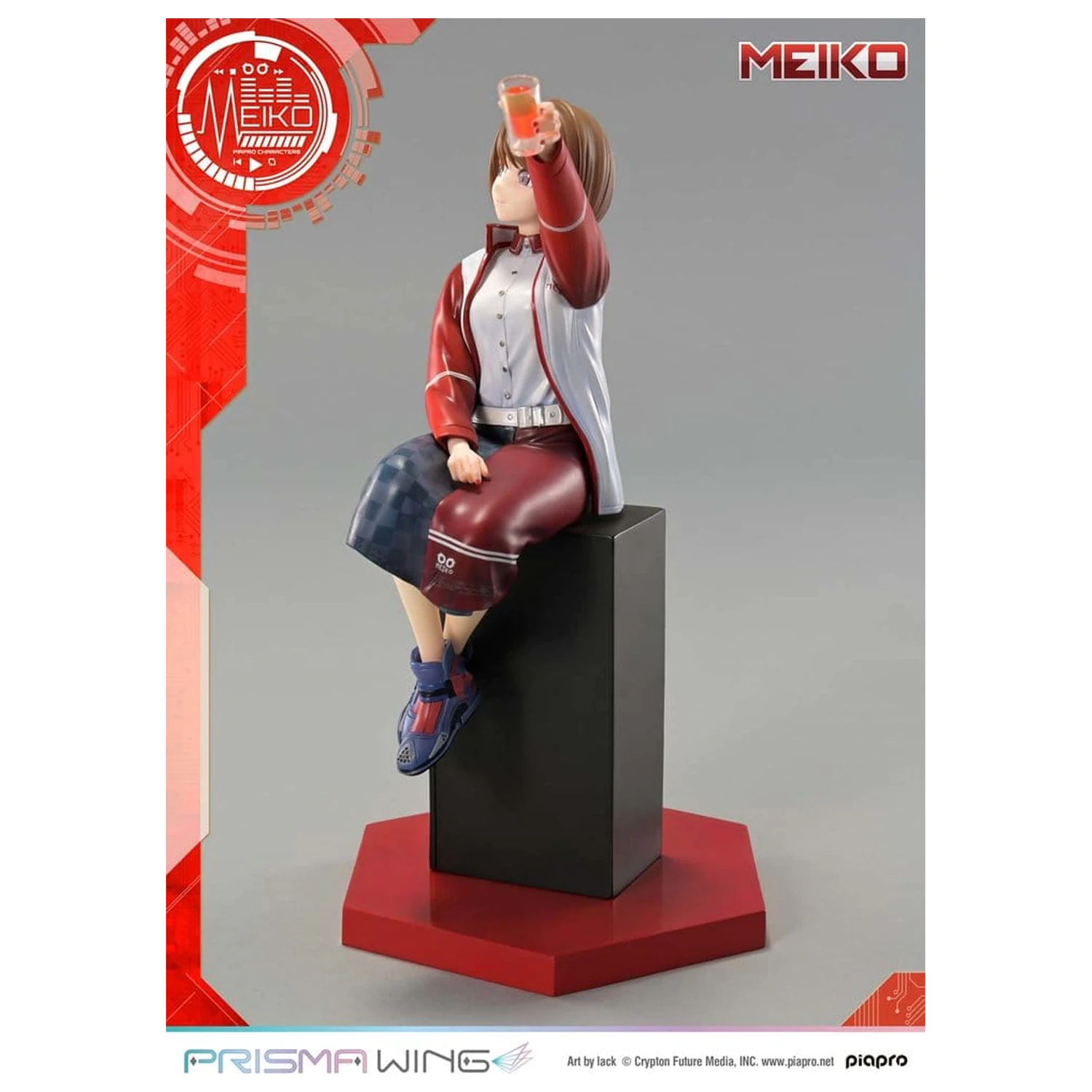 Piapro Characters Prisma Wing socha 1/7 Meiko Illustration by lack 21 cm produktová fotografia