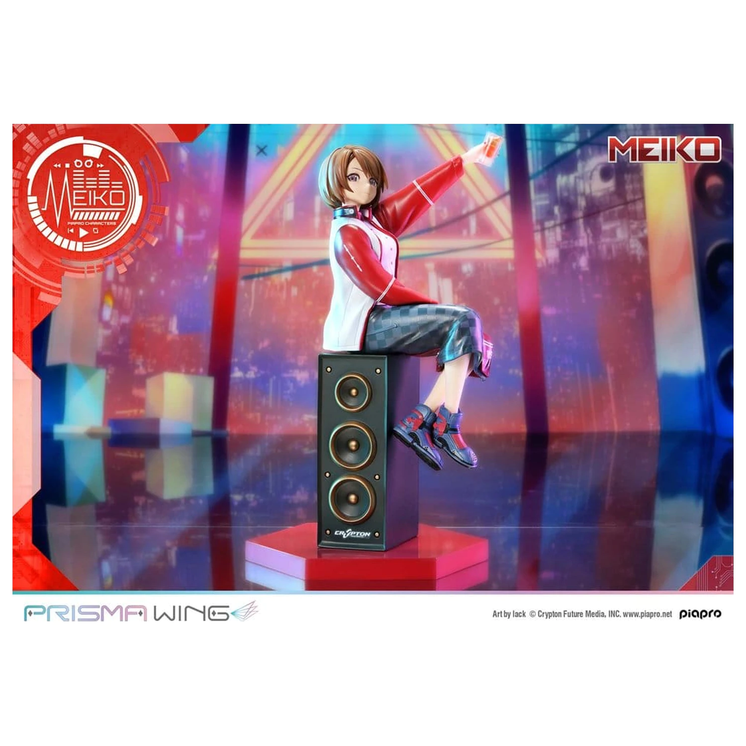 Piapro Characters Prisma Wing socha 1/7 Meiko Illustration by lack 21 cm produktová fotografia