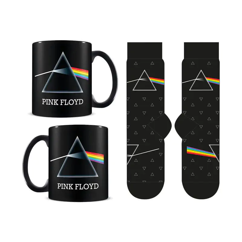 Pink Floyd hrnček a ponožky - set produktová fotografia