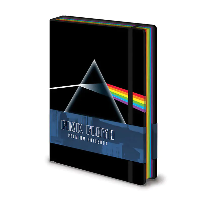 Pink Floyd The Dark Side A5 prémiový zápisník produktová fotografia