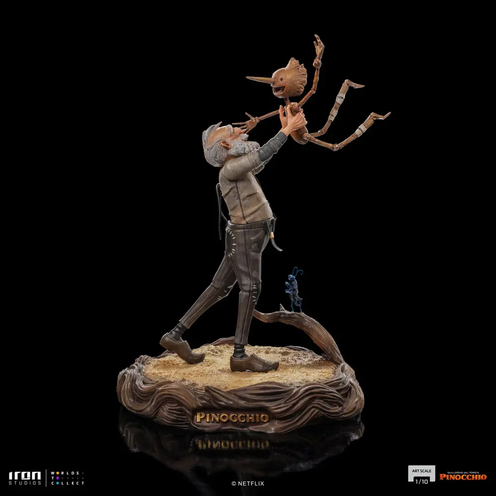 Pinocchio Art Scale Statue 1/10 Gepeto & Pinocchio 23 cm termékfotó