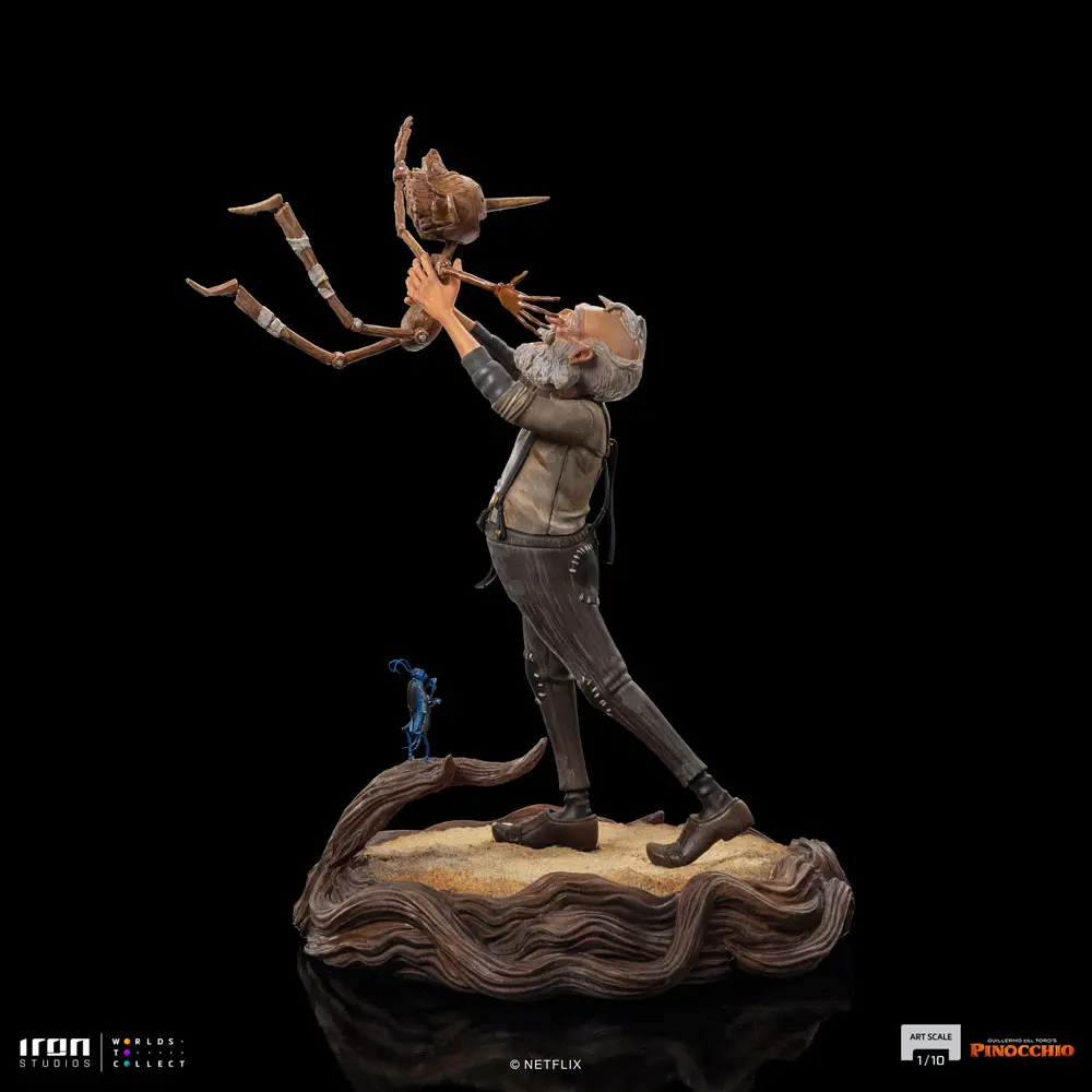 Pinocchio Art Scale Statue 1/10 Gepeto & Pinocchio 23 cm termékfotó