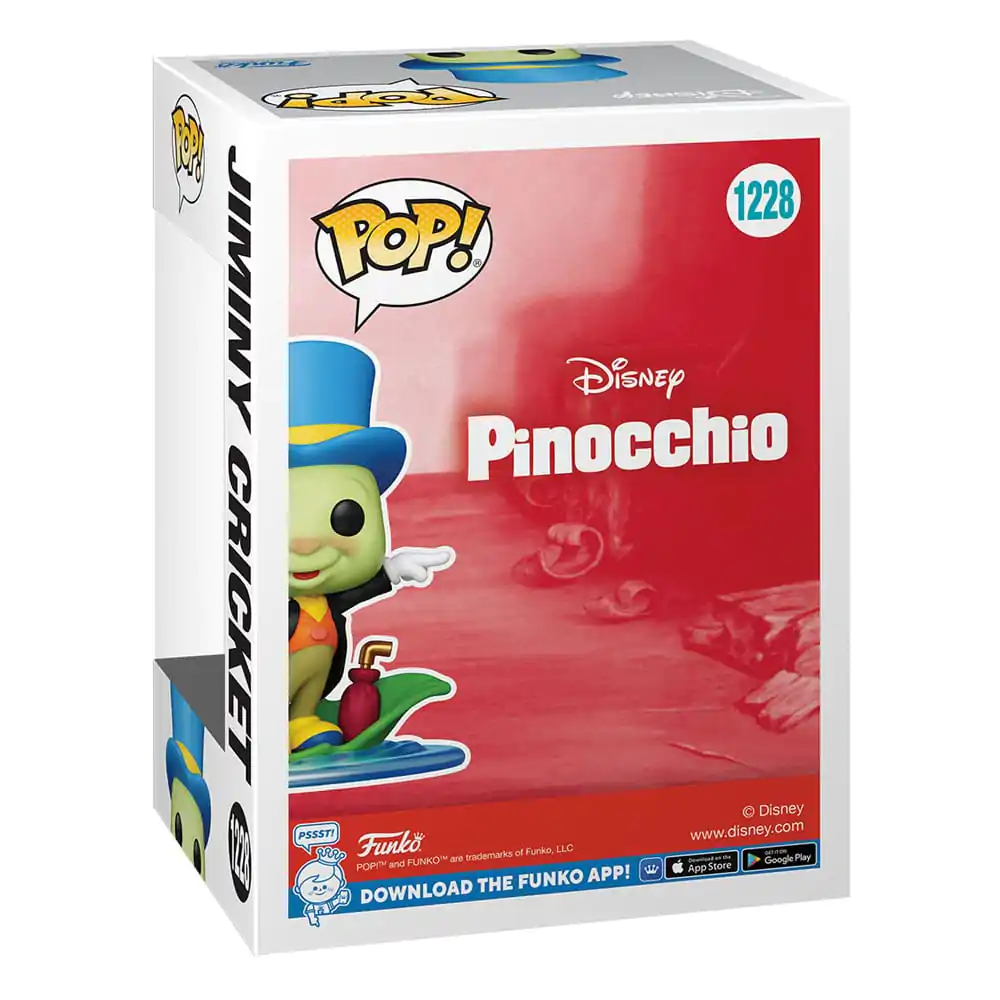 Pinocchio POP! Disney Vinyl Figúrka Jiminy na liste 9 cm produktová fotografia