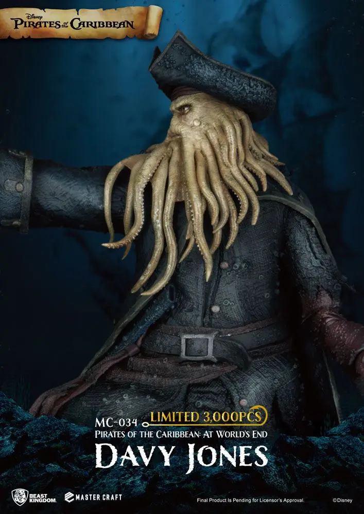 Pirates of the Caribbean: At World's End Master Craft Socha Davy Jones 42 cm produktová fotografia