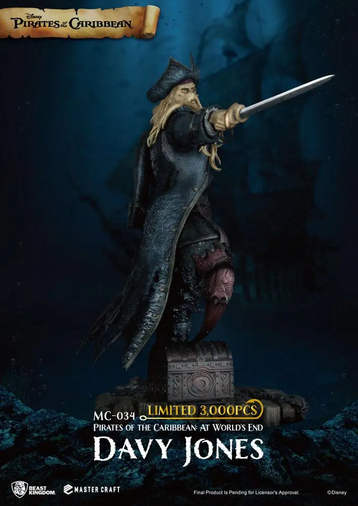 Pirates of the Caribbean: At World's End Master Craft Socha Davy Jones 42 cm produktová fotografia