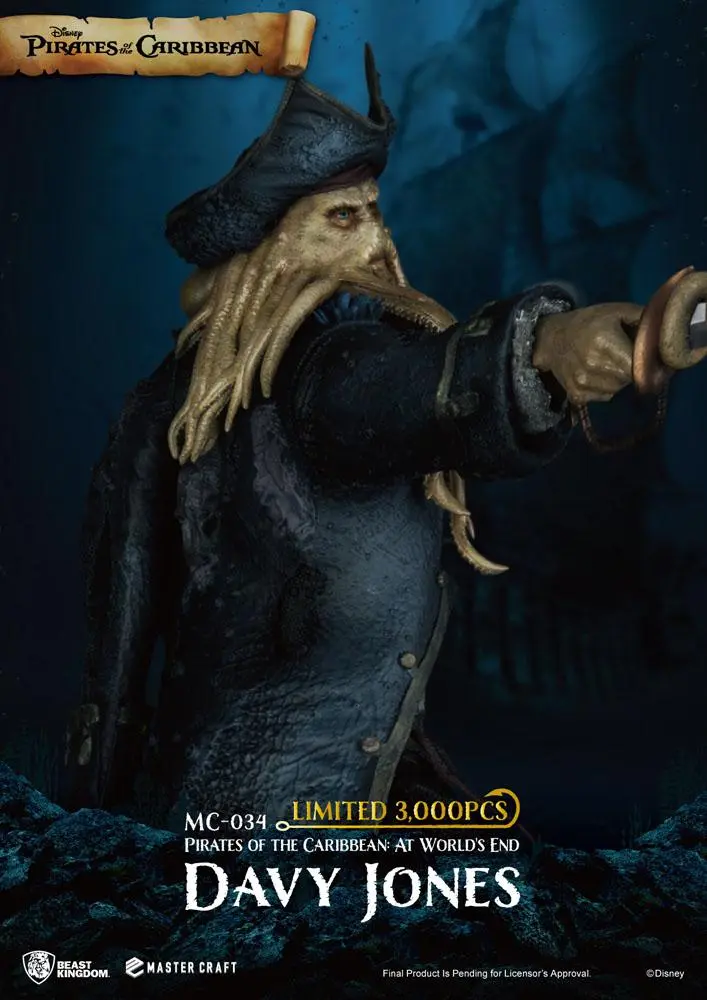 Pirates of the Caribbean: At World's End Master Craft Socha Davy Jones 42 cm produktová fotografia