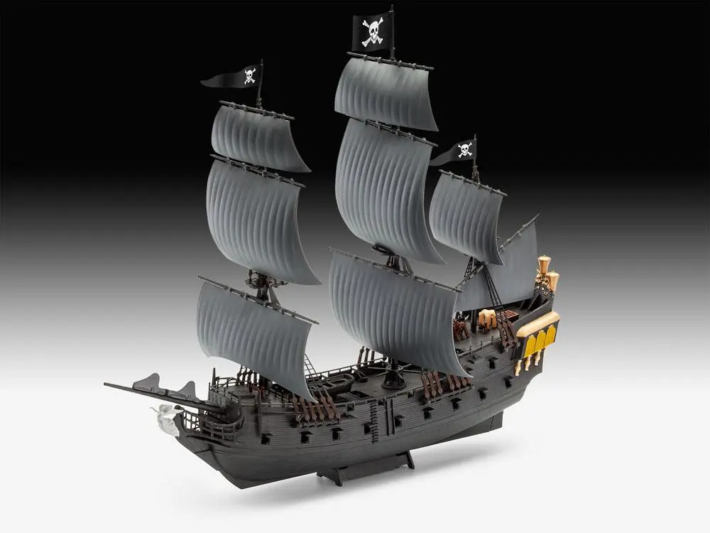 Pirates of the Caribbean Dead Men Tell No Tales Easy-Click Model Kit 1/150 Black Pearl 26 cm termékfotó