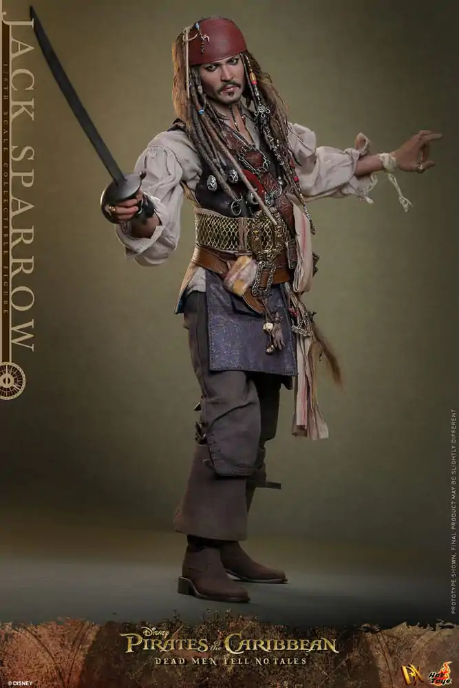 Pirates of the Caribbean: Dead Men Tell No Tales DX Akčná Figúrka 1/6 Jack Sparrow 30 cm produktová fotografia