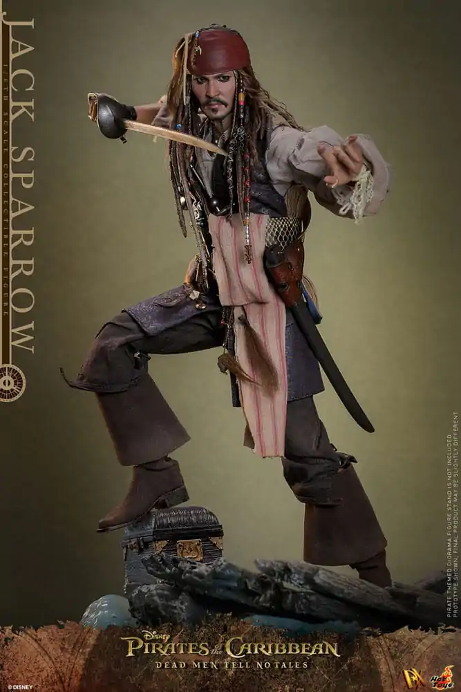 Pirates of the Caribbean: Dead Men Tell No Tales DX Akčná Figúrka 1/6 Jack Sparrow 30 cm produktová fotografia