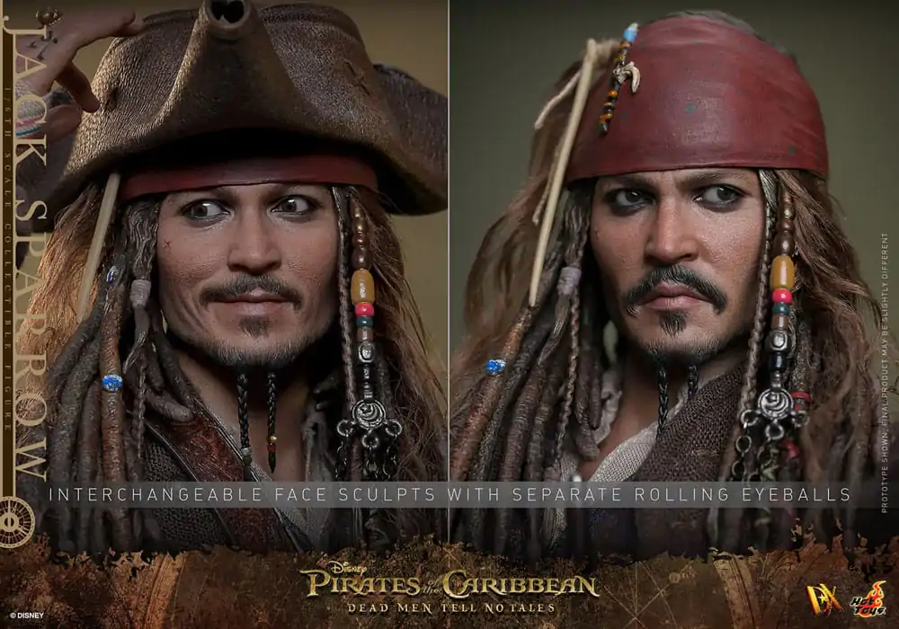 Pirates of the Caribbean: Dead Men Tell No Tales DX Akčná Figúrka 1/6 Jack Sparrow 30 cm produktová fotografia