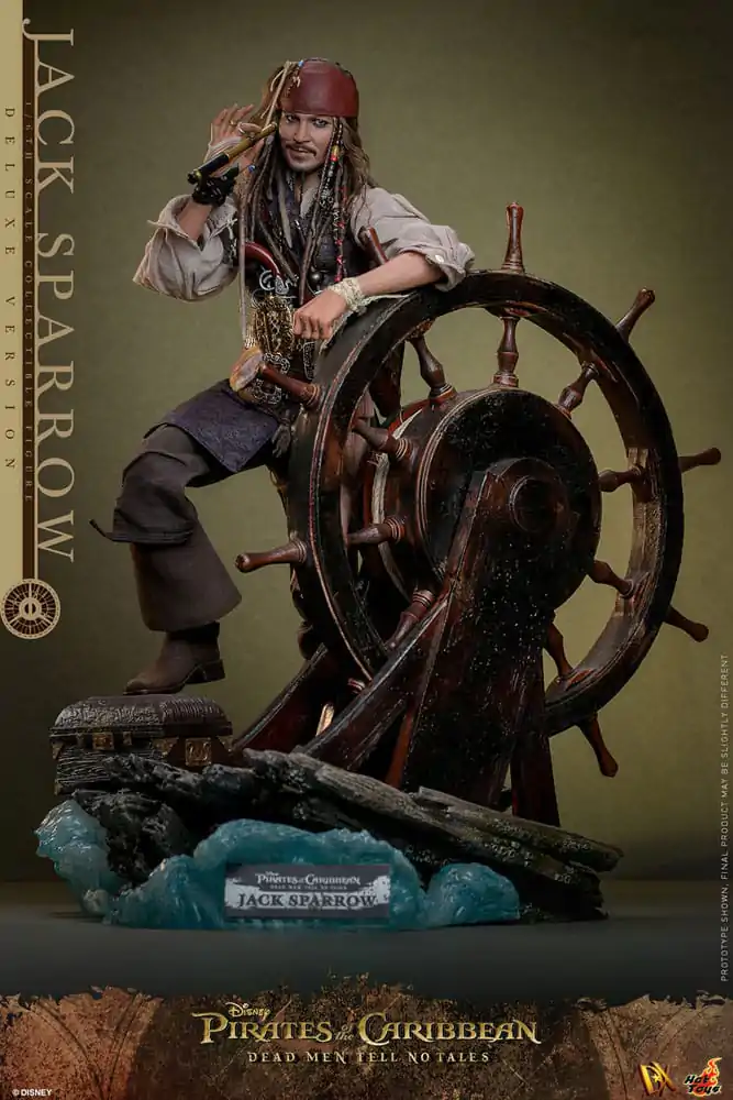Pirates of the Caribbean: Dead Men Tell No Tales DX Akčná Figúrka 1/6 Jack Sparrow (Deluxe Version) 30 cm produktová fotografia