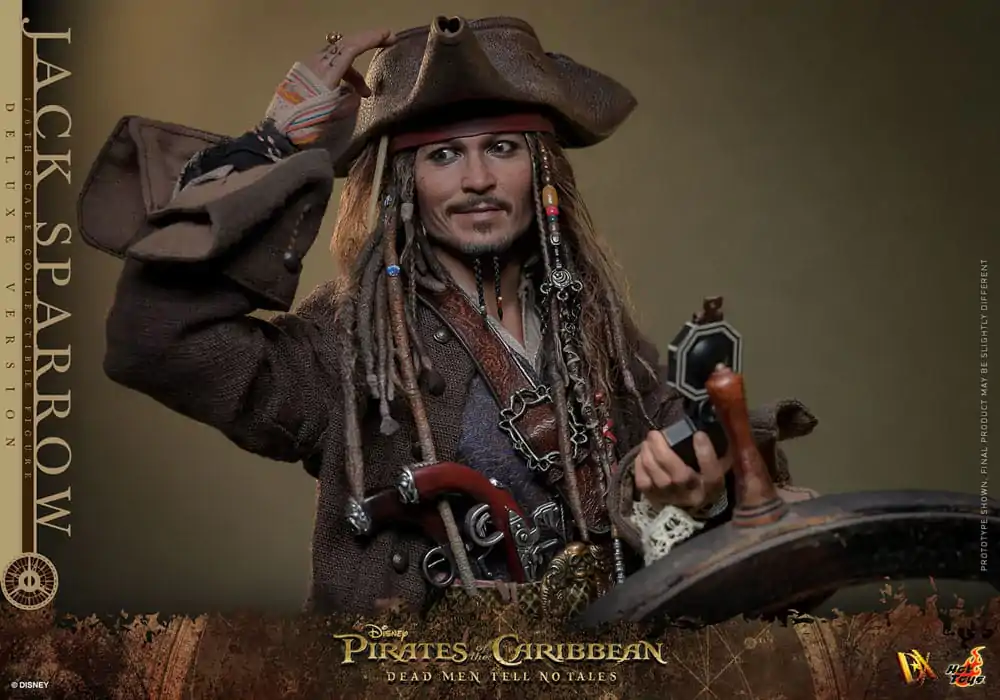 Pirates of the Caribbean: Dead Men Tell No Tales DX Akčná Figúrka 1/6 Jack Sparrow (Deluxe Version) 30 cm produktová fotografia