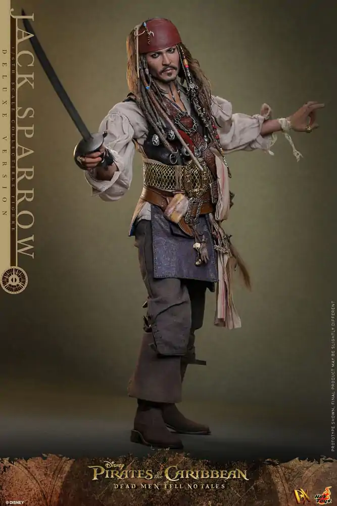 Pirates of the Caribbean: Dead Men Tell No Tales DX Akčná Figúrka 1/6 Jack Sparrow (Deluxe Version) 30 cm produktová fotografia