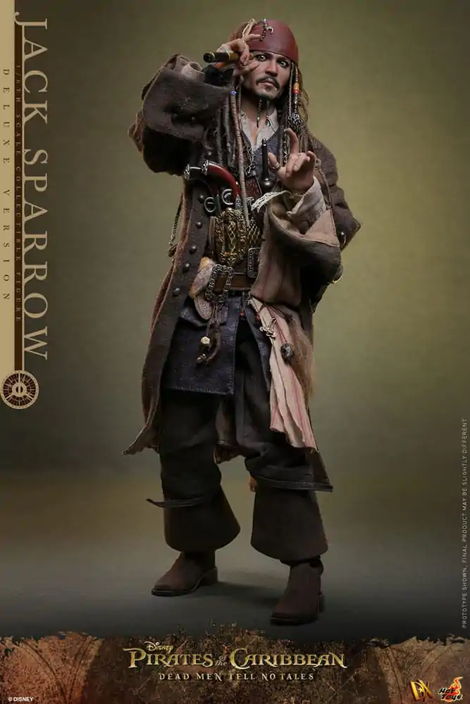 Pirates of the Caribbean: Dead Men Tell No Tales DX Akčná Figúrka 1/6 Jack Sparrow (Deluxe Version) 30 cm produktová fotografia