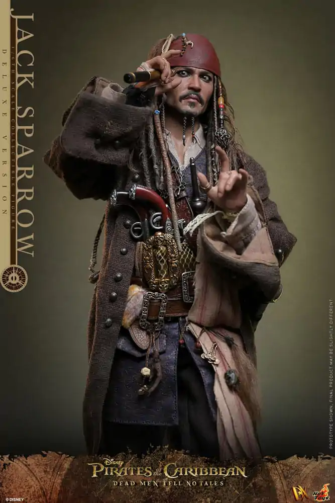 Pirates of the Caribbean: Dead Men Tell No Tales DX Akčná Figúrka 1/6 Jack Sparrow (Deluxe Version) 30 cm produktová fotografia