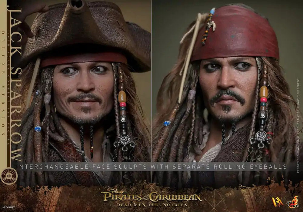 Pirates of the Caribbean: Dead Men Tell No Tales DX Akčná Figúrka 1/6 Jack Sparrow (Deluxe Version) 30 cm produktová fotografia