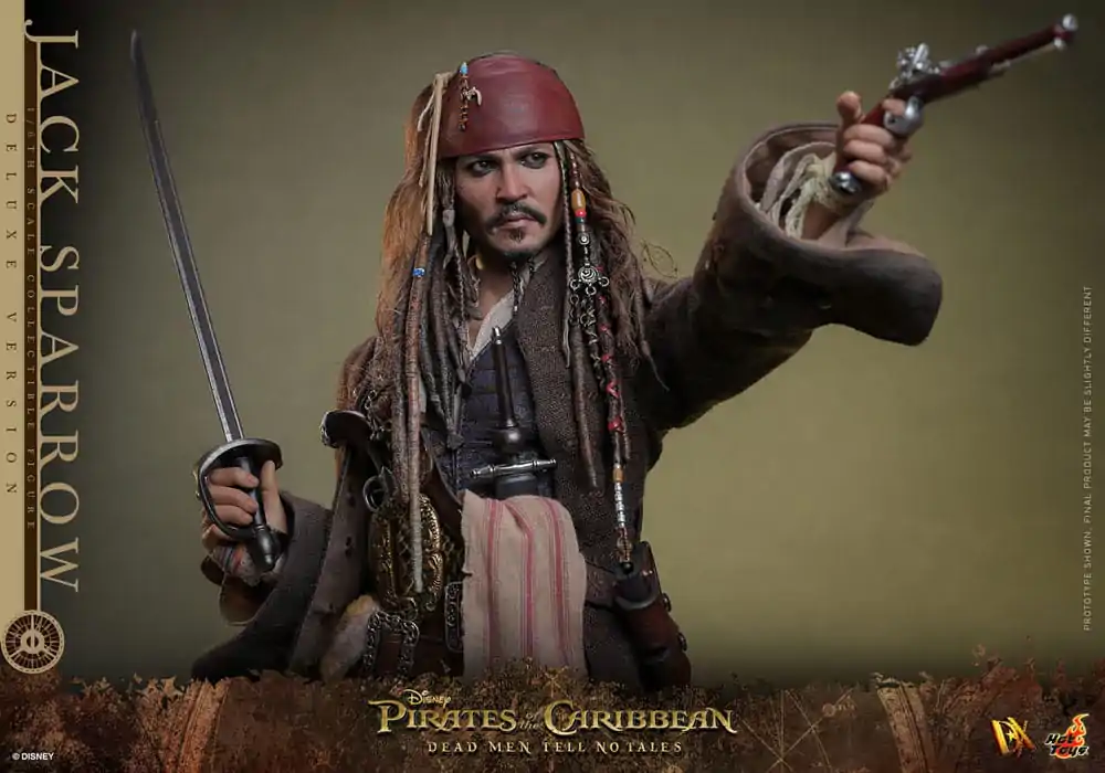 Pirates of the Caribbean: Dead Men Tell No Tales DX Akčná Figúrka 1/6 Jack Sparrow (Deluxe Version) 30 cm produktová fotografia