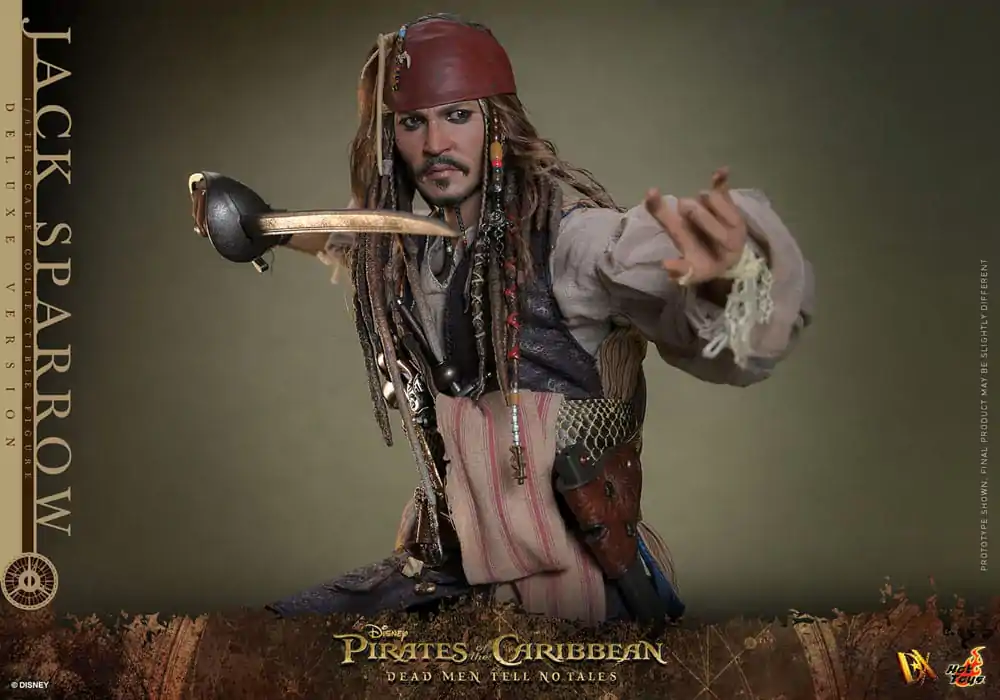Pirates of the Caribbean: Dead Men Tell No Tales DX Akčná Figúrka 1/6 Jack Sparrow (Deluxe Version) 30 cm produktová fotografia